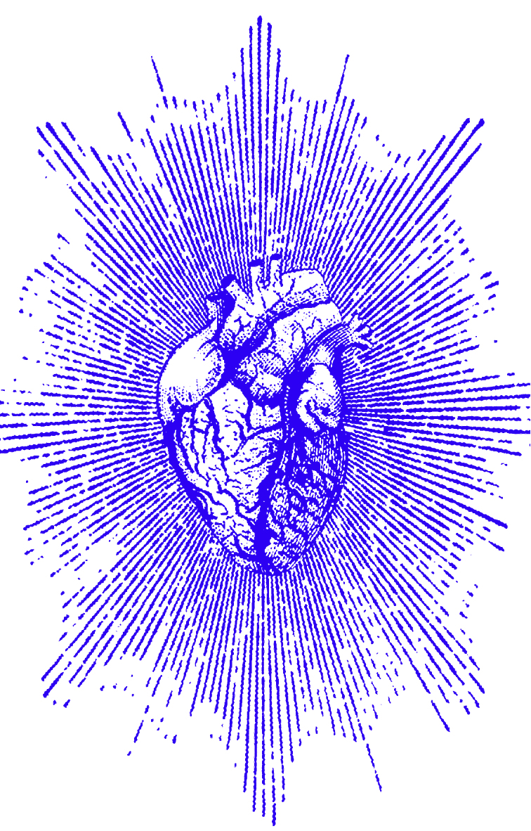 HEART BLUE